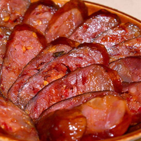 五峰特產土豬臘肉香腸灌腸臘腸農家自制 400g 袋 包郵