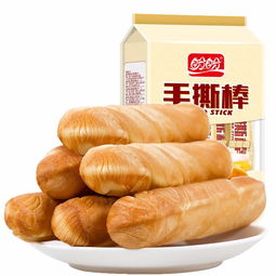 盼盼 手撕面包棒210g小軟面包點心辦公室零食 蜜芽